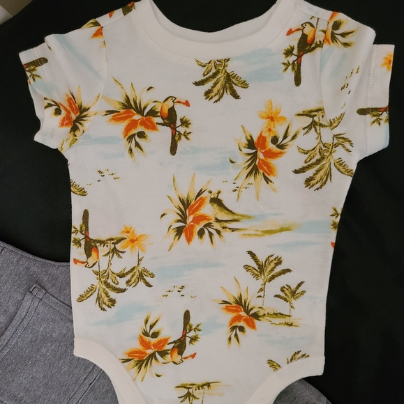 Old Navy Overalls and Shirt - Picture 2 of 5